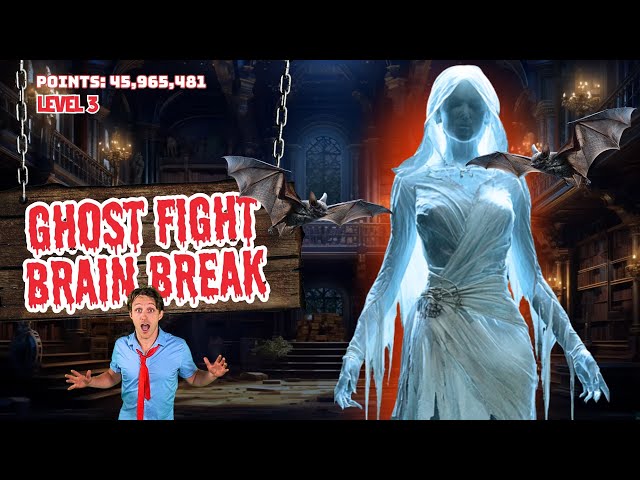 Skull Temple Brain Break👻 ☠️| Halloween Movement Adventure for Kids