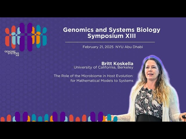 CGSB XIII Symposium | Britt Koskella