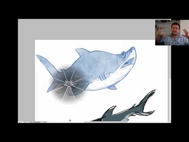 A shark is born: the universal creative process at play
