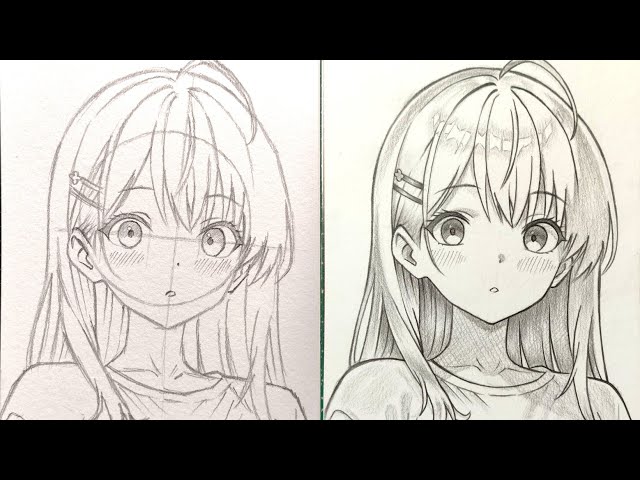 Easy How to Draw Anime girl | easy drawing tutorial | how to draw beautifull girl