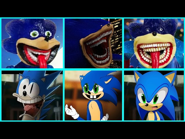 Sonic The Hedgehog Movie CHAOS SHIN THE SONIC TAPES vs Sonic Uh Meow Compilation