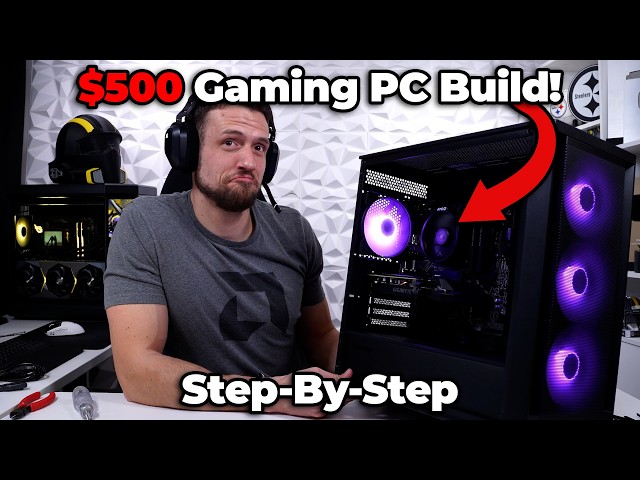 How to Build a $500 Gaming PC in 2026 (Ryzen 5 5500 and RTX 2060)