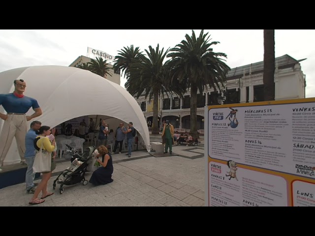 Viñetas desde o Atlántico 2025 (5).  A Coruña (VR180 3D)