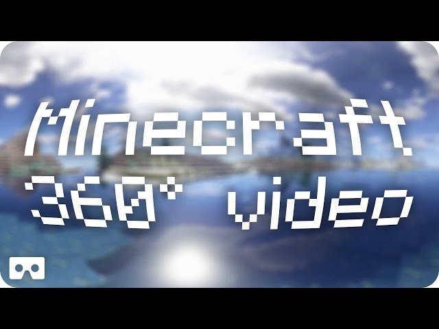 Test 4 Minecraft VR video (Shaders 360° 4K)