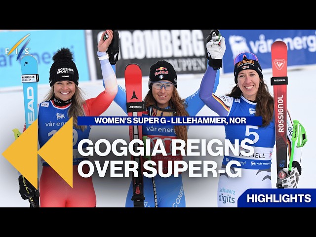 Goggia Reigns Over Super-G| Highlights | FIS Alpine