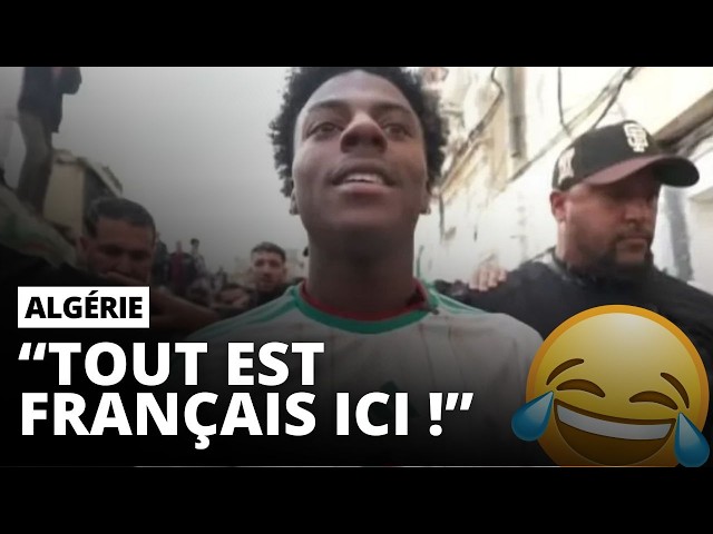 American streamer IShowSpeed ​​humiliates Algeria!!! It's a fake country!