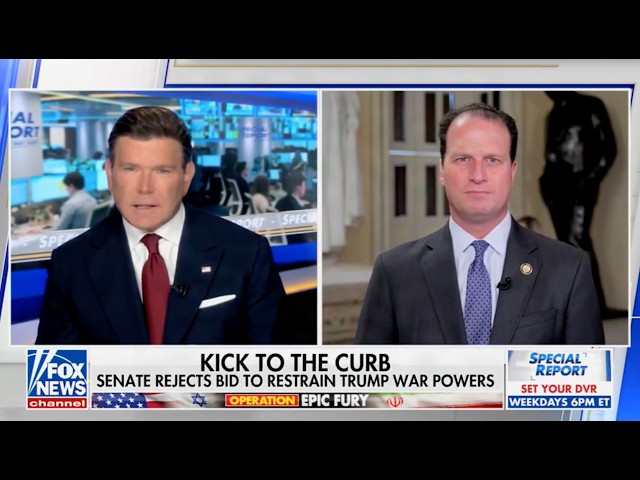Congressman August Pfluger (TX-11) joined Special Report with Bret Baier on Fox News