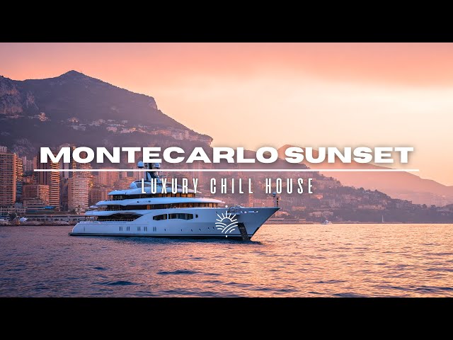 Montecarlo Sunset Deep House Mix | Luxury Yacht Aesthetic