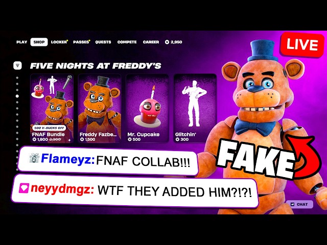 I Faked my Entire Live Stream