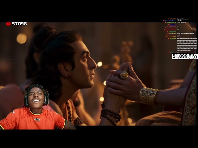 iShowSpeed Reacts to Ramayana Trailer 😳🇮🇳