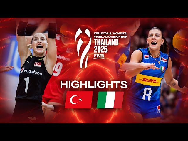 Türkiye 🇹🇷 vs. Italy 🇮🇹 - Final | Highlights | Women's World Championships 2025