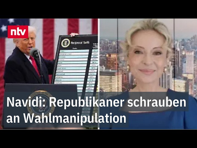 US expert Sandra Navidi delivers a damning verdict on Trump's tariff policy | ntv