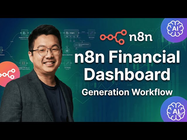 I Automated Financial Report Analysis with n8n + AI (Gemini OCR, Dashboard Generator, Vibe Coding)