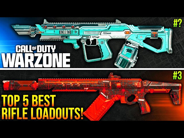 WARZONE: New TOP 5 BEST ASSAULT RIFLE LOADOUTS After Update! (WARZONE META Weapons)