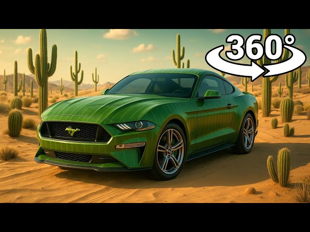 ITALIAN BRAINROT FUNK + SIGMA BOY x RACING FORD MUSTANG | Extreme Speed VR 360°