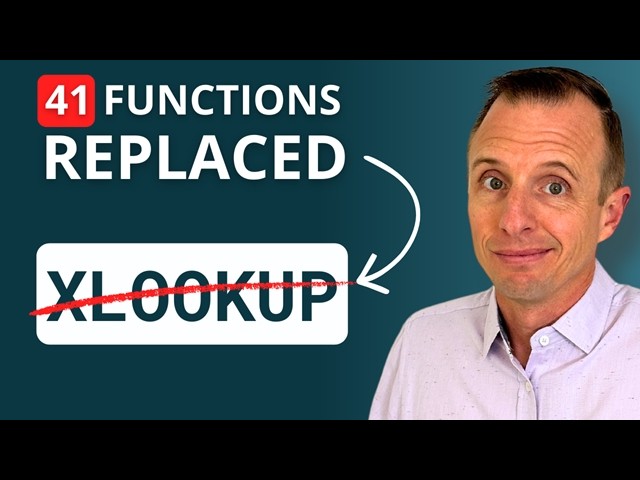 5 Excel Functions That Make 41 Others Obsolete