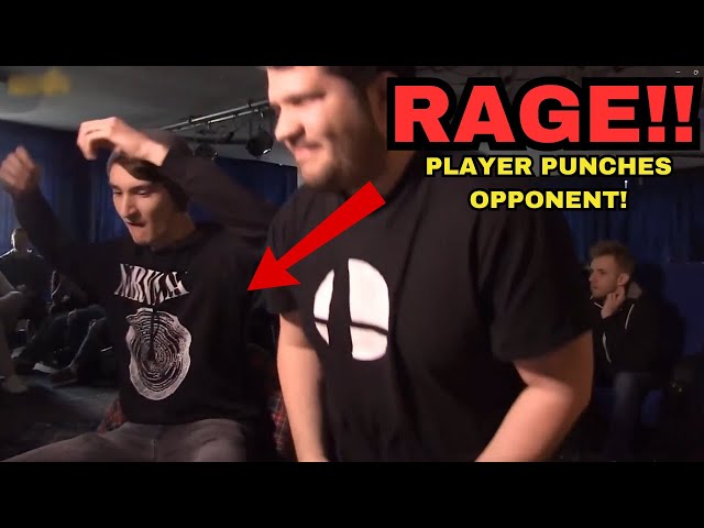 EPIC RAGE COMPILATION! (Player PUNCHES Opponent!) - SUPER SMASH BROS ULTIMATE