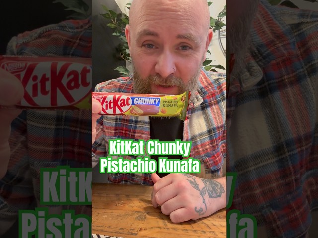 More Dubai Chocolate!! KitKat Chucky Pistachio Kunafa!