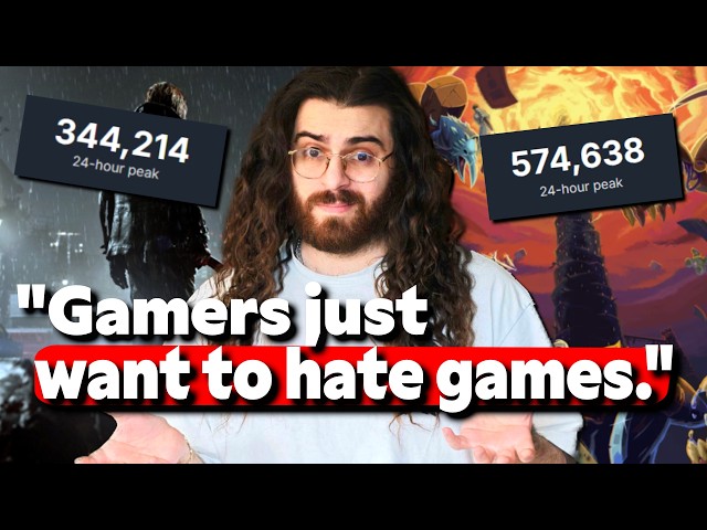 "Gamers just want to hate video games"