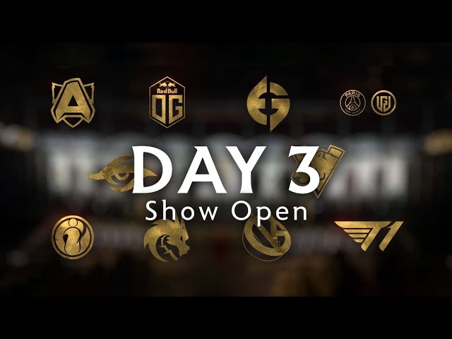 The International 2021 - Day 3 Show Open