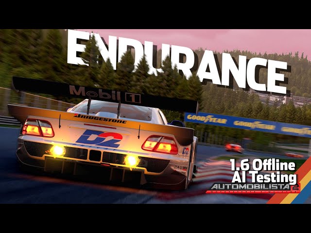 Using AMS2 to Create an Immersive Offline Race - GT1 at Spa