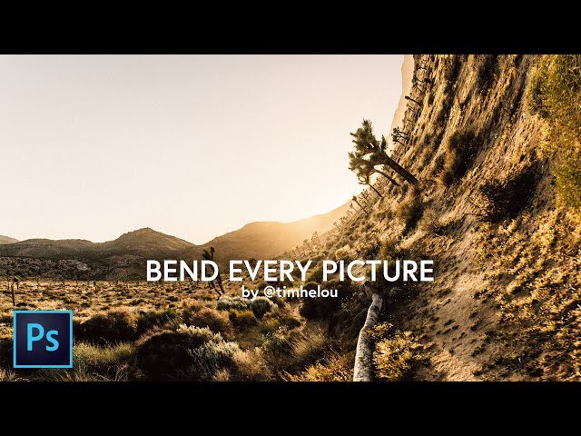 Photoshop Tutorial: BEND EVERY PICTURE IN UNDER 90 SECONDS | manipulation by @timhelou