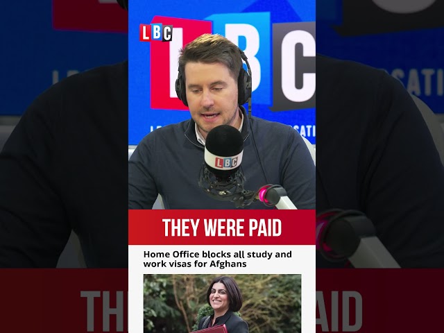 Afghan Asylum seekers debate: Ben Kentish vs LBC caller