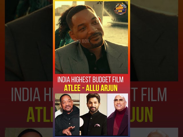 India’s Highest Budget Film 💰🔥 | Atlee x Allu Arjun