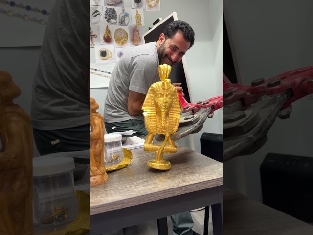 We Destroyed 6 Kilos of Gold... #gold #traxnyc #shorts