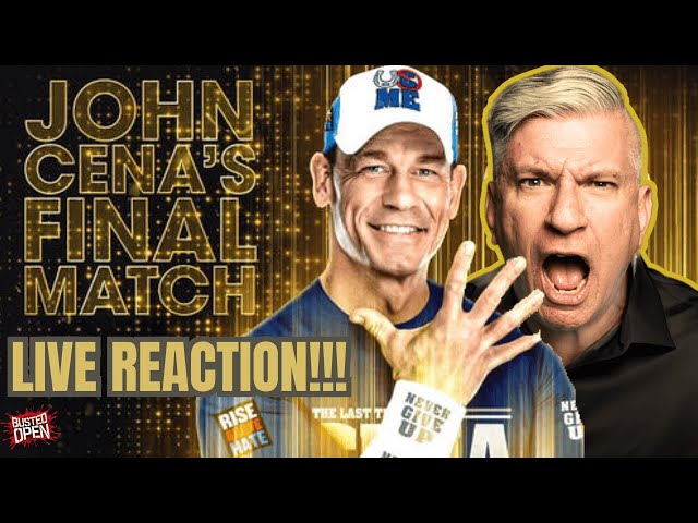 LIVE REACTION: John Cena's Last Match LIVE from DC