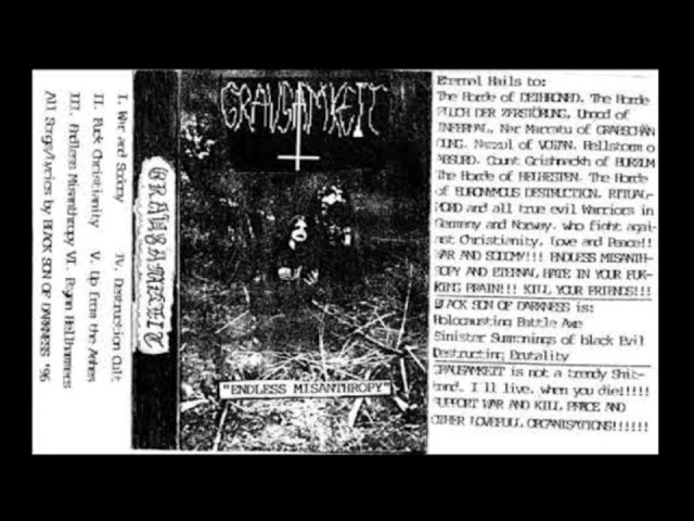 Endless Misanthropy (1996) - Grausamkeit (B.S.o.D)
