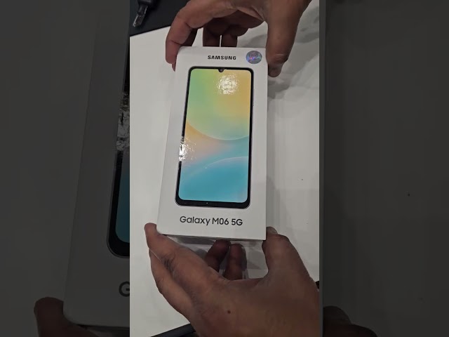 Samsung Galaxy M06 5G Unboxing #shorts #trending #shortvideo
