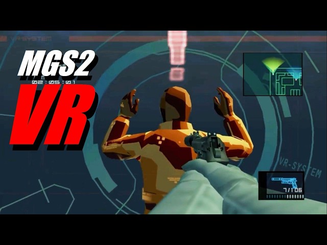 MGS2 | Solid Snake (VR) ELIMINATE ALL..!!