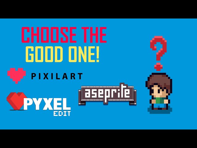 The Best Pixel Art Program to use in 2025? (Free and Paid Software)
