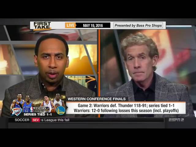 ESPN First Take   Game 2  Warriors Defeat OKC Thunder