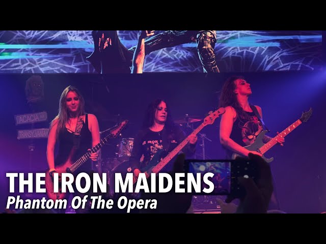 THE IRON MAIDENS - Phantom Of The Opera (Iron Maiden) - Live @ Rise - Houston, TX 9/11/22 4K HDR