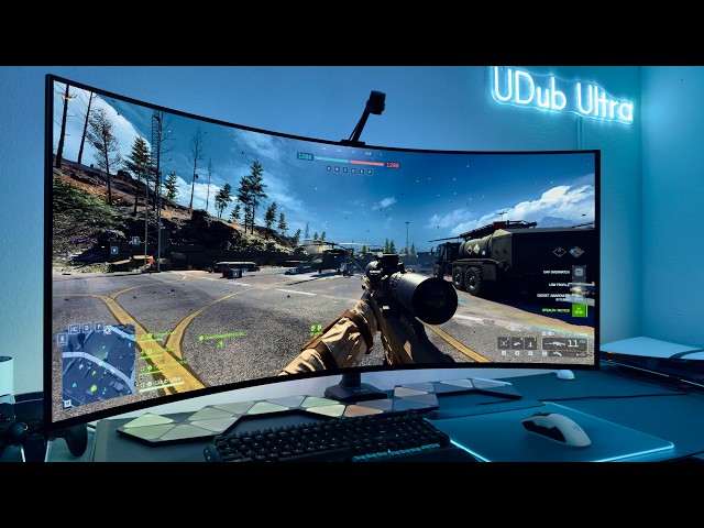 Battlefield 6  on PC Looks AMAZING on a LG 45" UltraGear OLED 5K2K | HDR Gameplay DLSS 4.5