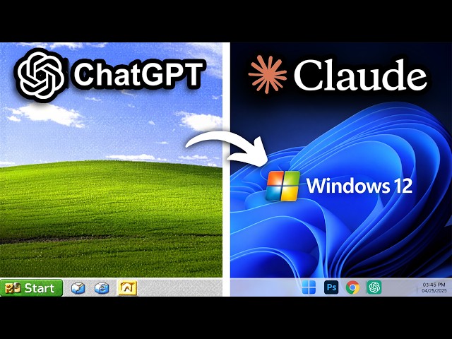 10 AIs WORK TOGETHER To Make Windows 12 From Scratch