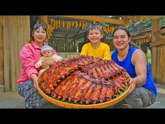 How to Make Giant Grilled Meat Skewers - Juicy & Delicious - Easy BBQ Recipe