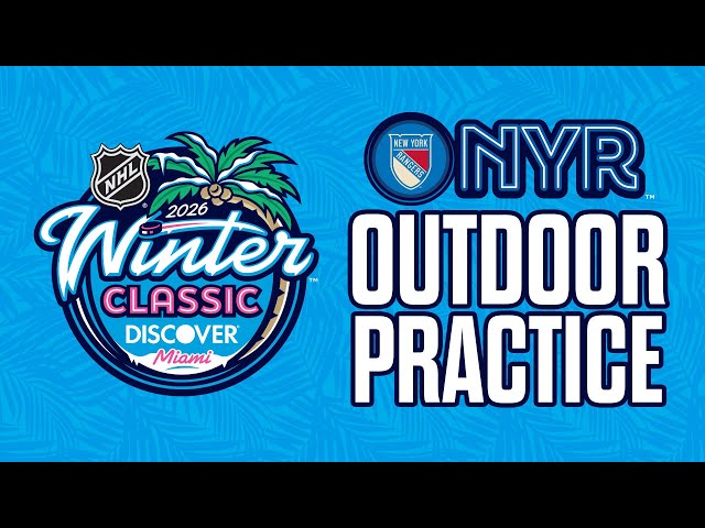 New York Rangers Outdoor Practice from loanDepot Park