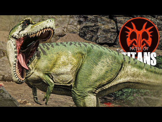 The TYRANNOSAURUS REX is at the TOP of the FOOD CHAIN ​​🦖🍗 - Path of Titans