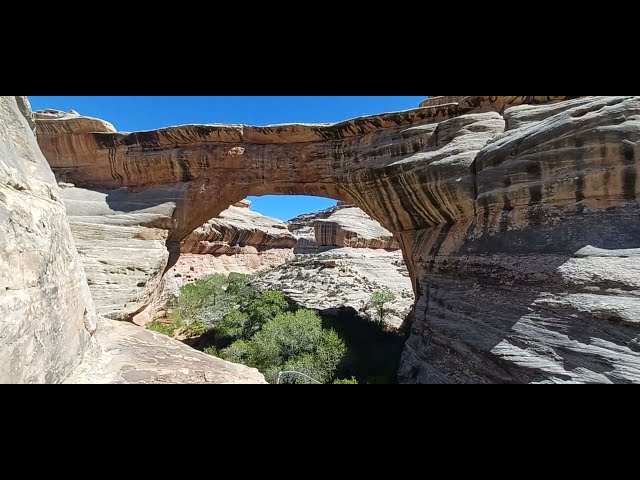 Sipapu Bridge at Natural Bridges National Monument, Utah.