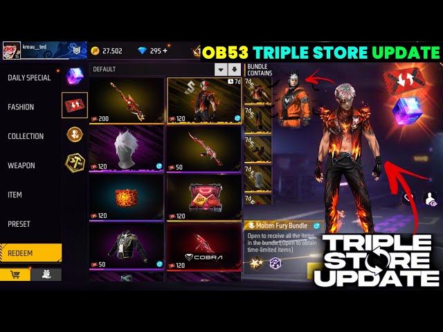 FF TOKEN + OB53 TRIPLE STORE UPDATE 🔥 -para SAMSUNG,A3,A5,A6,A7,J2,J5,J7,S5,S6,S7,S9,A10,A20,A30,A50