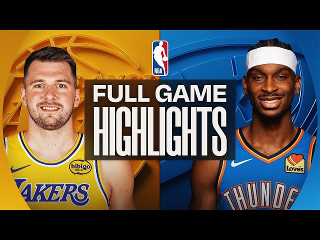 Los Angeles Lakers vs Oklahoma City Thunder Full Game Highlights - April 6,2026 | NBA