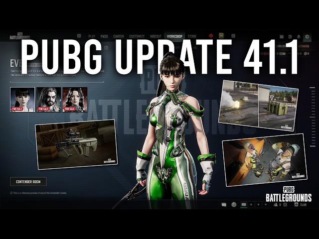 PUBG Big Update - 41.1 - Aliens, New Attachment, New Jammer Packs and more