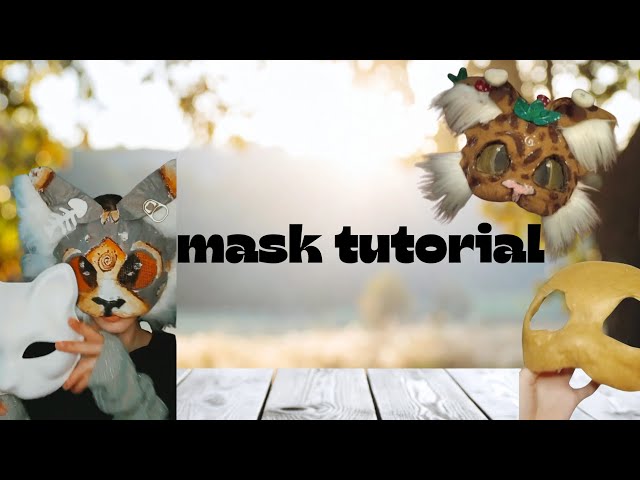 Beginner Needle Felting Cat Mask 🐾 Easy DIY Tutorial!