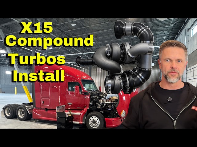 ISX / X15 Compound Turbo Install +25% Power, Lower EGTs & No VGT!