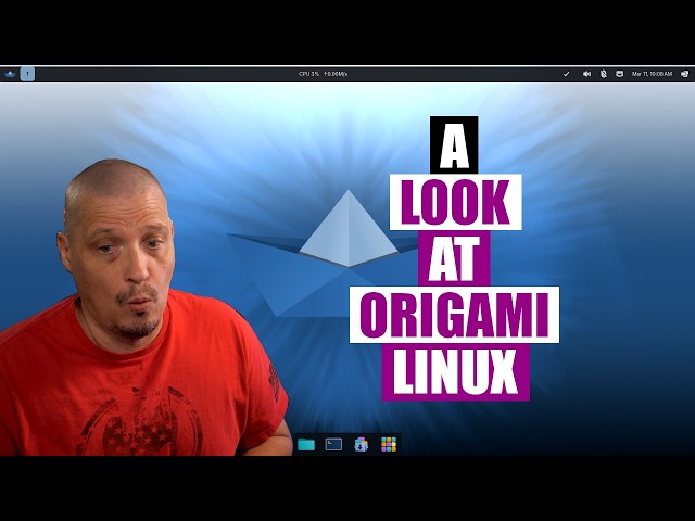 Origami Linux Is Both Elegant And Opinionated (And I Like It!)