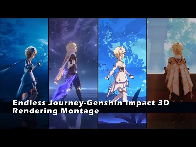 HoYoFair | Endless Journey - Genshin Impact 3D Rendering Montage
