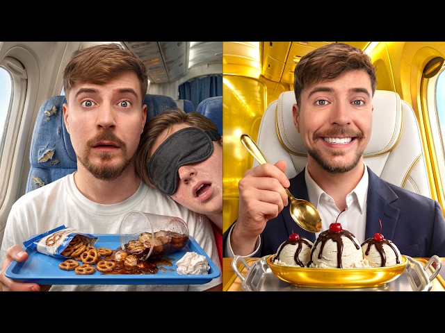 $1 vs $500,000 Plane Ticket!